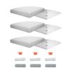 Champion Sports Official Size Safety Breakaway Baseball Base Set - Quick Release Baseball Base Set view 1