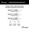 Champion Sports Official Size Safety Breakaway Baseball Base Set - Quick Release Baseball Base Set view 4
