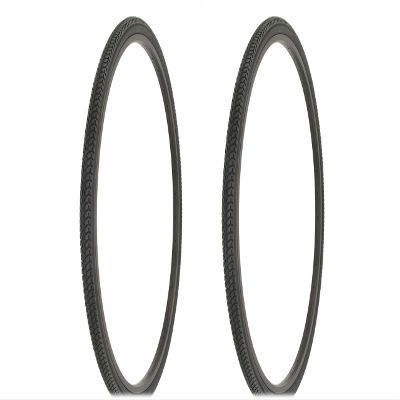 Lowrider Two Bike Tire 27 x 1-3/8 Black/Black Side Wall IA-2202. Bicycle tire.