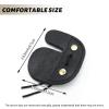 OBTOUTDOOR Three-Layer Thickened Archery Finger Tab Cow Leather Finger Guards for Archery Finger Protector for Shooting Practice view 2