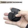 OBTOUTDOOR Three-Layer Thickened Archery Finger Tab Cow Leather Finger Guards for Archery Finger Protector for Shooting Practice view 3