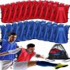 Jiuguva 24 Packs Pennies Scrimmage Vests Blue Red Training Practice Vests for Youth Adults Soccer Basketball view 1