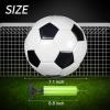 Deekin 6 Pcs Soccer Ball Bulk with Pump, Size 3, Colorful, EVA Material, Easy to Inflate, Convenient view 2