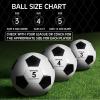 Deekin 6 Pcs Soccer Ball Bulk with Pump, Size 3, Colorful, EVA Material, Easy to Inflate, Convenient view 3