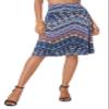 Urban CoCo Women's Ruched High Waist Knee Length Jersey A-Line Stretchy Flared Casual Skirt (XL, 15) view 4