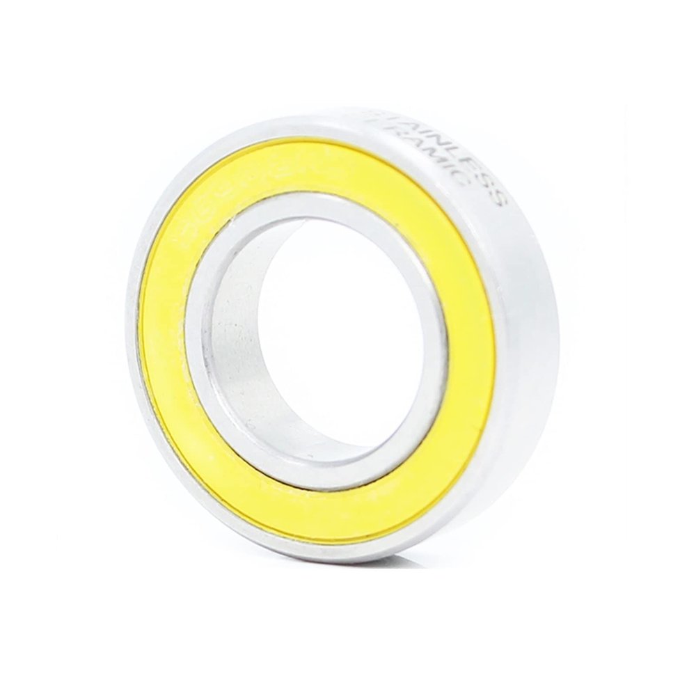 MKSIWSA SUOFEILAIMU 1PC 6902-2RS Stainless Bearing 15 * 28 * 7mm ABEC-5 Bicycle Hub Front Rear Hubs Wheel 6902 RS Ceramic Balls Bearings