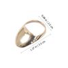 Gatuida Professional Thumb Ring Brass Wrench for Shooting Comfortable Protection Supply view 4