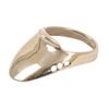 Gatuida Archery Tab Brass Wrench Wear-Resistant Ring Comfortable Archery Thumb Guard