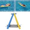 Omabeta Swim Trainer, Swimming Kickboard A Shape EPE Strong Buoyancy Swimming Learning Training Aid for Kids Adults, Great for Water Relaxation view 3