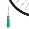 Juscycling Spoke Nipple Insertion Driver for Spoke Lacing and Wheel building, Spring Loaded Tool with Handle view 1