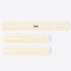 HORZE Narvik Faux-Fur Breastplate Cover Set - Off-White - One Size view 1