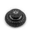 L-faster 8 Inch Scooter Inflated Wheel with 28 Teeth Chain Sprocket Compatible with Bicycle Chain 8x2 Wheel for Electric Cart Motor Kit view 3