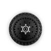 L-faster 8 Inch Scooter Inflated Wheel with 28 Teeth Chain Sprocket Compatible with Bicycle Chain 8x2 Wheel for Electric Cart Motor Kit view 4