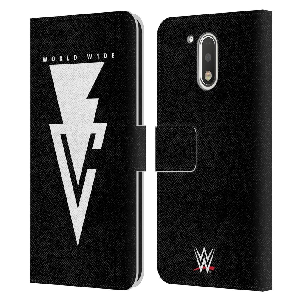 Head Case Designs Officially Licensed WWE Finn Blor Worldwide 2 2017/18 Superstars 3 Leather Book Wallet Case Cover Compatible with Motorola Moto G41
