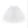 Huimingda Kids Girls Petticoat Tutu Skirt 3 Layers Net Underskirt Crinoline for Flower Girls Wedding Dress White One Size view 2
