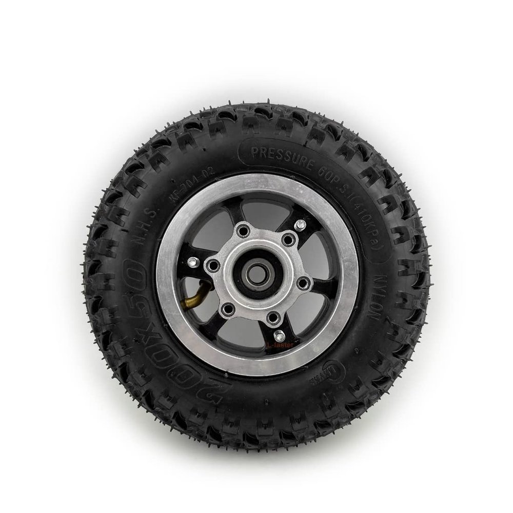 8 Inch Scooter Wheel With 6 Holes Disc Mount Compatible With Bicycle Disc Brake "200x50" Wheel For Disc Brake Scooter