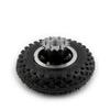 8 Inch Scooter Wheel with 16 Teeth Sprocket Gear Compatible with #410 Chain Components for Electric Cart Conversion Kit view 4