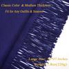 Ciormis Pashmina Shawl and Wraps for women, Wedding Pashmina Scarfs Navy Blue Solid Scarves and Shawls(Navy Blue) view 3