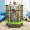 Giantex Mini Kids Trampoline with Safety Enclosure Net, No-Gap Safe Design, Easy to Assemble 4.6 Ft Outdoor Indoor Small Toddler Trampoline view 2