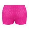 easyforever Girls Lace Shorts Ballet Dance Shorts Tumbling Bottoms Sports Yoga Gymnastics Athletic Shorts Hot Pants Hot Pink 7-10 Years view 2