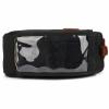 TOURBON Water-resistant Bike Bag Cell Phone Holder Bicycle Handlebar Pouch Cycling Top Tube Frame Case with Transparent Window - Black view 2