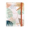 Hsxnam Passport and Vaccine Card Holder, Green Leaves, Leather, Slim, RFID Shielding, Boho Style view 1