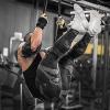 Hanging Ab Straps, for Abdominal Muscle Building, Rip Resistant and Padded Arm Support for Ab Workout, Ab Sling Straps for Knee and Leg Raises, Pull Up Straps for Men and Women view 2