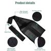 Hanging Ab Straps, for Abdominal Muscle Building, Rip Resistant and Padded Arm Support for Ab Workout, Ab Sling Straps for Knee and Leg Raises, Pull Up Straps for Men and Women view 4