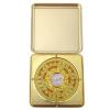 1pc Precision Compass Chinese Ancient Compass Waterproof Square Feng Shui Camping Camping Outdoor Supplies Experiment Automatic view 1