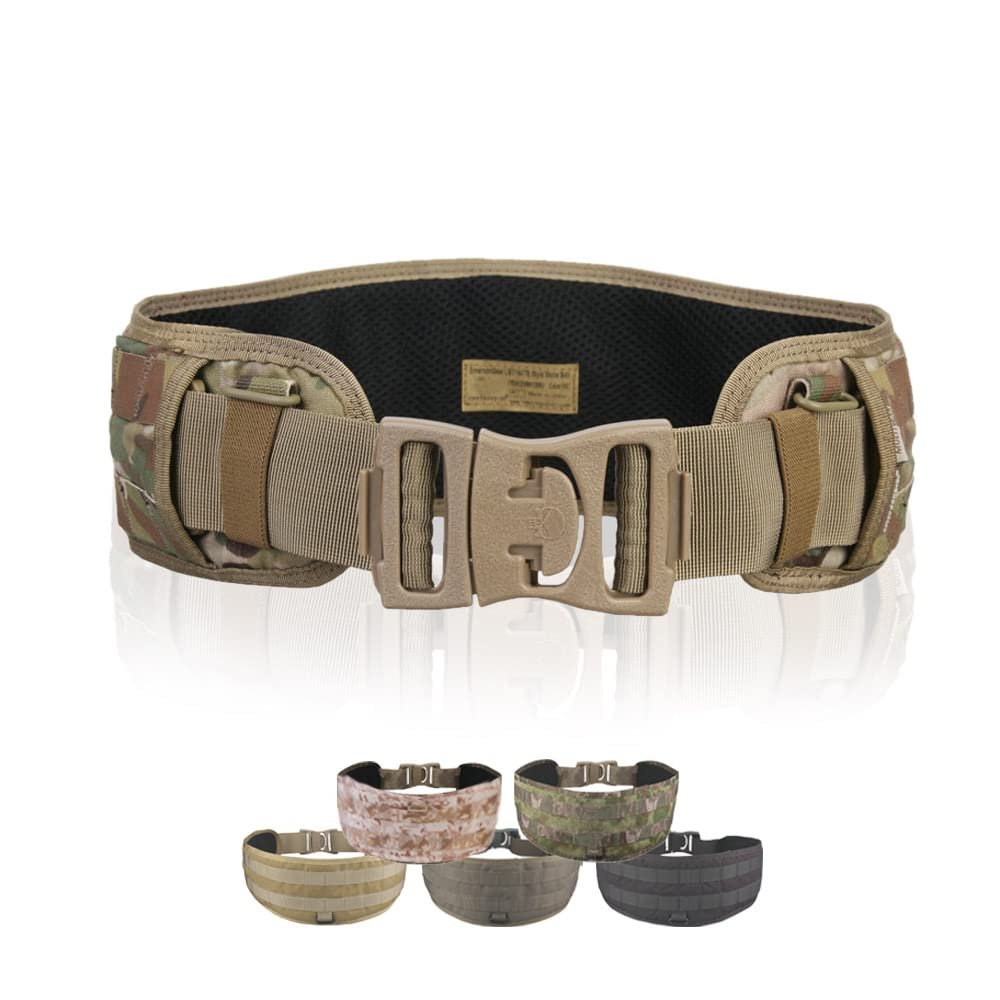 Elite Tribe LBT1647B Style Molle Men Military Tactical Belt Airsoft Waist Support (Multicam)