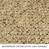 Military Camouflage Net 2m 3m 4m 5m 6m 7m 8m 9m, Outdoor Patio Garden Pergola Shade Decoration Net, Hunting Camo Netting, Camping, Car Cover, Sunscreen Camouflage Netting,Yellow-2x8m(6.6*26.2ft) view 3