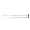 316 Stainless Steel Rub Strake 650x20mm Polished Line Rub Strakes for Marine Boat Yacht RV Mooring Lines view 3
