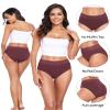Altheanray pact underwear women Lace Bikini Panties for Women Breathable Hipster Comfort Stretch(PX3020M-BG) view 2