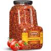 Dehydrated Dried Tomato Flakes by It's Delish  2.5 LBS Bulk Restaurant Gallon Size Container Jug with Handle  Dried Natural Tomatoes Ready to Cook  Great for Home Cooking, Camping & Backpacking view 1