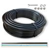 Fitness Pulley Cable, Home Gym Replacement Cables for Cable Machines, 5mm Steel TPU Coated, 65.6/98.4 Ft Wire Rope for Pulley System Gym (98.4 Feet) view 2