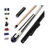 LIOYUHGTFY Pool Cue Stick Billiard Pool Cue Professional Pool Cue with Extension Accessories, 57 Inch Pool Cue for Adult, 1/2 Pool Sticks with Case, for Pool Table, 0401 view 2