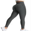 YEOREO Amplify Leggings for Women Seamless Scrunch Leggings Butt Lifting Gym High Waisted Athletic Leggings Grey Marl view 1