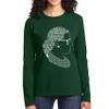 TEEAMORE Notorious RBG Ruth Bader Ginsburg Quotes Shirt Women Feminist Long Sleeve T-Shirt Gifts Forest Green view 2