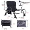 BBHW All Terrain Fishing Chairs Ultralight Collapsible, Lawn Hiking Hunting Ice Fishing Camping Chair, Adjustable Height Portable Outdoor Chair view 3