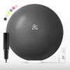 Greater Goods Yoga Ball 55cm Anti-Burst Exercise Ball for Pilates, Stability, Pregnancy & Workouts, Includes Pump, Black view 1