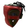 All Leather Boxing Headgear for Training, Sparring, Kickboxing, MMA, Muay Thai  Lightweight, Shock-Absorbing, Adjustable Fit for Men & Women, Small/Medium view 2
