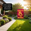 Arizona State Sun Devils Garden Flag with Pole Stand Holder view 4