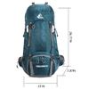Bseash 60L Waterproof Hiking Camping Backpack with Rain Cover, Large Outdoor Sport Travel Daypack Rucksack for Climbing view 2