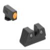 Meprolight Hyper-Bright Taurus GX4 Pistol Sight Set, Orange Ring/Green, Fixed Sight (0465013131) view 1