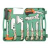 LYTACTICS Hunting Deer Knife Set Field Dressing Kit Forest Portable Butcher Game Processor Set, 12 Pieces view 2