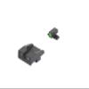 Meprolight Hyper-Bright Springfield XDM Green Ring/Green Fixed Pistol Sight Set (0414203111) view 2