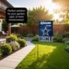 Dallas Cowboys Welcome To Our Home Garden Flag and Flagpole Mount view 4