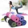 TPE Yoga Mat - Premium Non slip Eco-Friendly 6MM Exercise & Fitness Mat with Carrier Sling 100% Latex Free (Purple/Pink) view 2