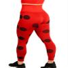 Miraculous Womens Workout Leggings Red Small view 1