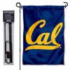 Cal Berkeley Golden Bears Garden Flag with Stand Holder view 1